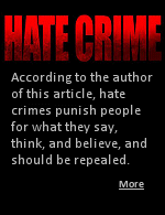 Instead of treating all people the same under the law, hate crime laws judge people on their differences.